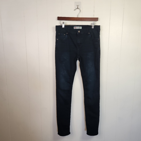 Levi’s 519 Men's Extreme Skinny Jeans Dark Wash Stretch Denim Size 30x30 - Picture 1 of 9
